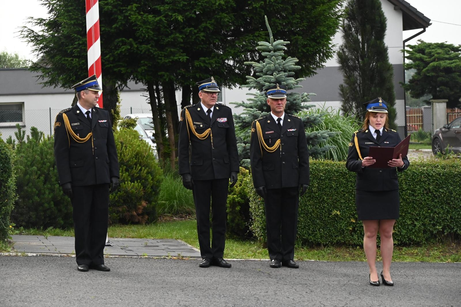 Zdjęcie w galerii na portalu naszwodzislaw.com: St. kpt. Szymon Kwaśnica zastępcą dowódcy JRG w Wodzisławiu Śląskim wiadomości z regionu