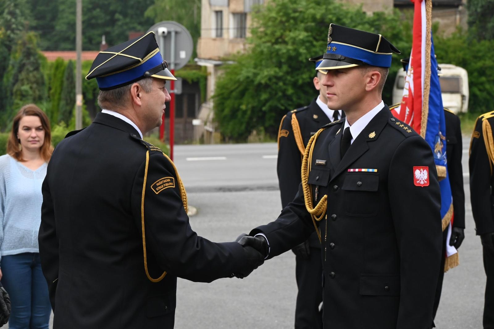 Zdjęcie w galerii na portalu naszwodzislaw.com: St. kpt. Szymon Kwaśnica zastępcą dowódcy JRG w Wodzisławiu Śląskim wiadomości z regionu