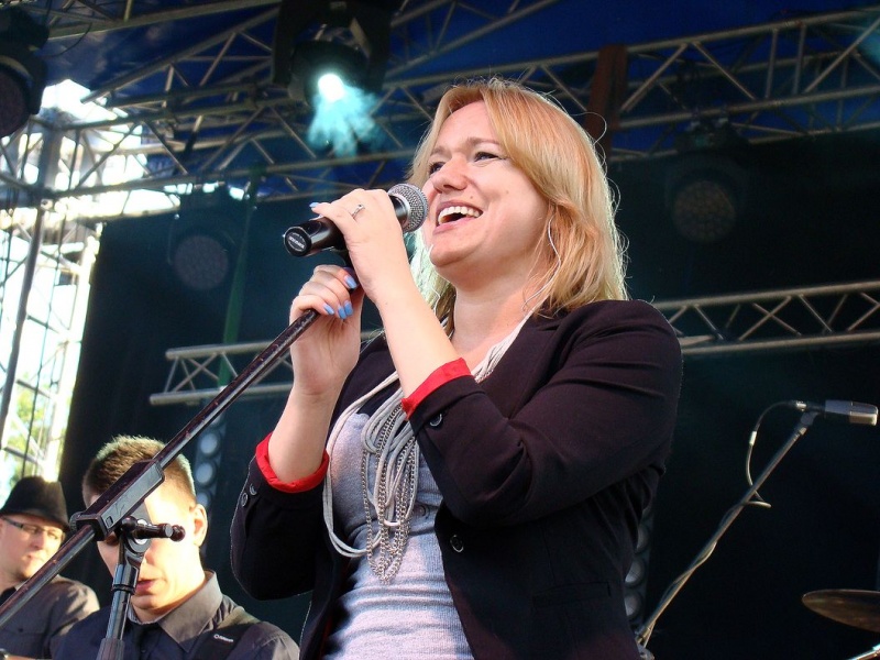 Zdjęcie w galerii na portalu naszwodzislaw.com: Dwie Kaśki rozbujały miasto wiadomości z regionu