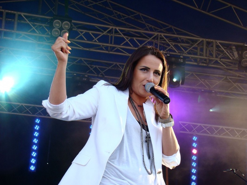 Zdjęcie w galerii na portalu naszwodzislaw.com: Dwie Kaśki rozbujały miasto wiadomości z regionu