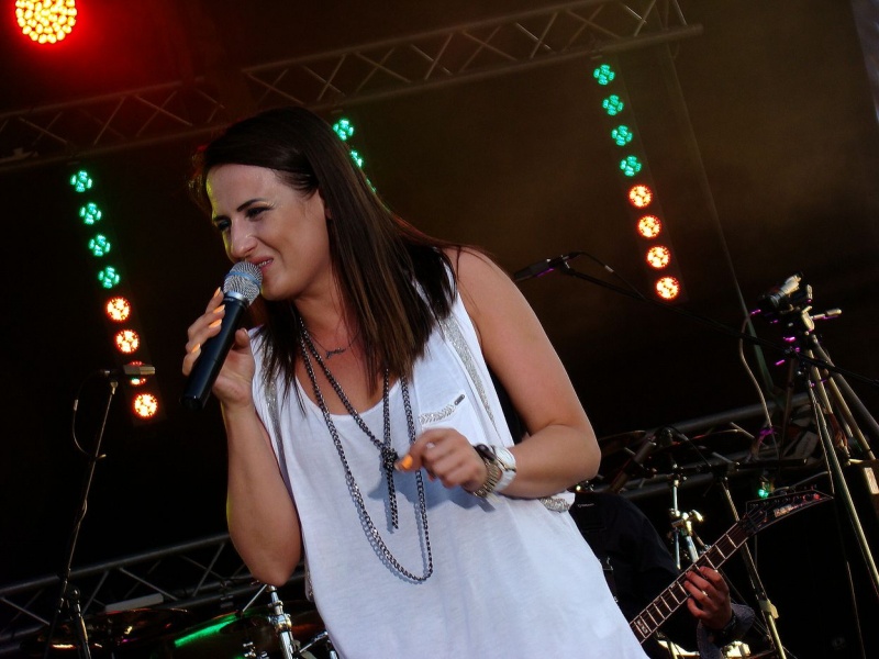 Zdjęcie w galerii na portalu naszwodzislaw.com: Dwie Kaśki rozbujały miasto wiadomości z regionu