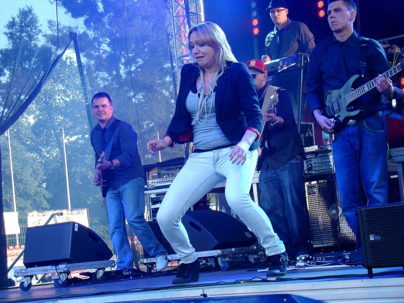 Zdjęcie w galerii na portalu naszwodzislaw.com: Dwie Kaśki rozbujały miasto wiadomości z regionu