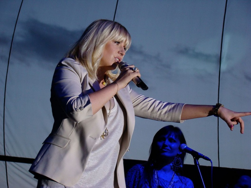 Zdjęcie w galerii na portalu naszwodzislaw.com: Dwie Kaśki rozbujały miasto wiadomości z regionu