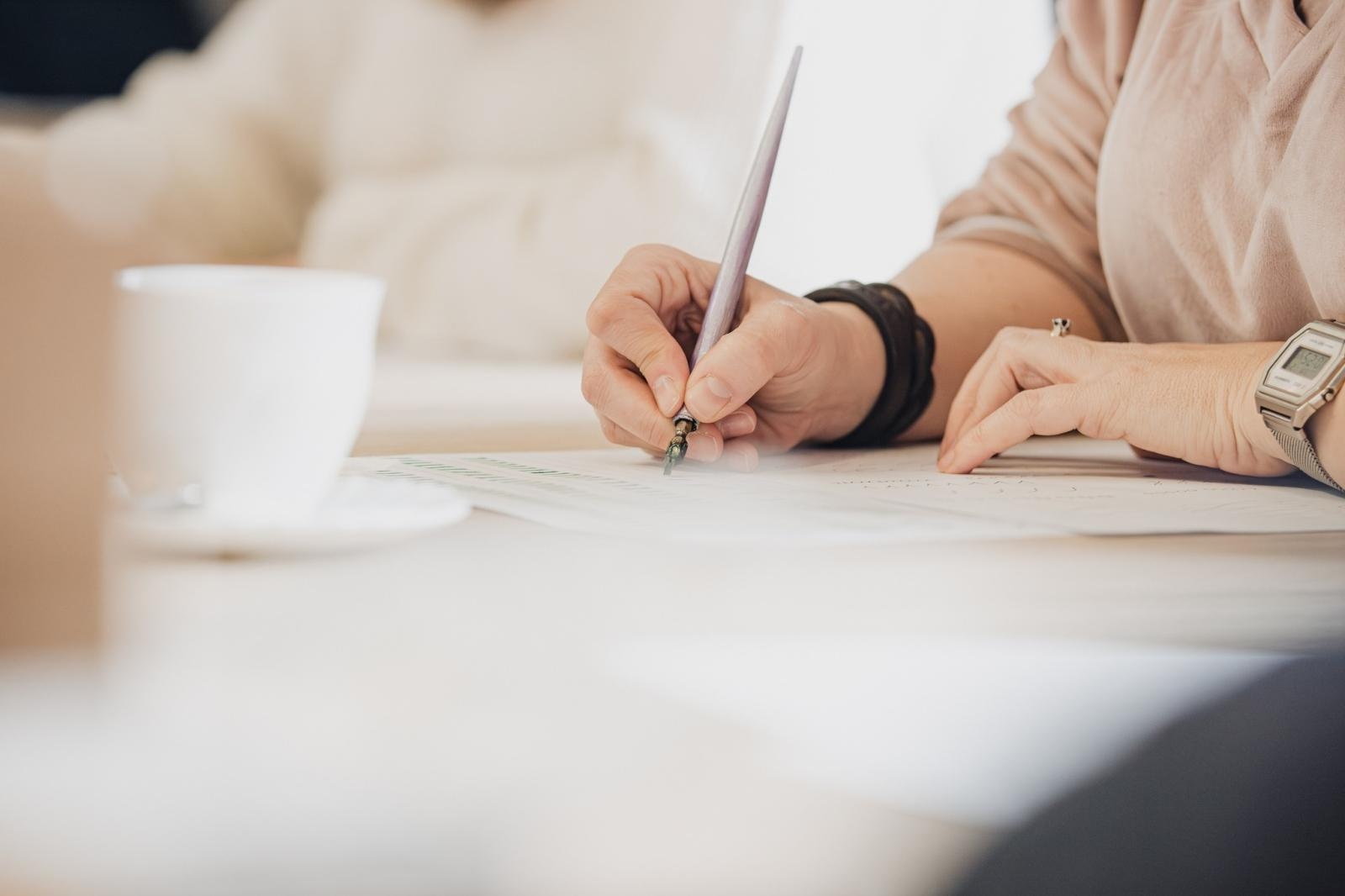 Zdjęcie w galerii na portalu naszwodzislaw.com: Kaligrafuj, jeśli chcesz - warsztaty liternictwa w WCK wiadomości z regionu