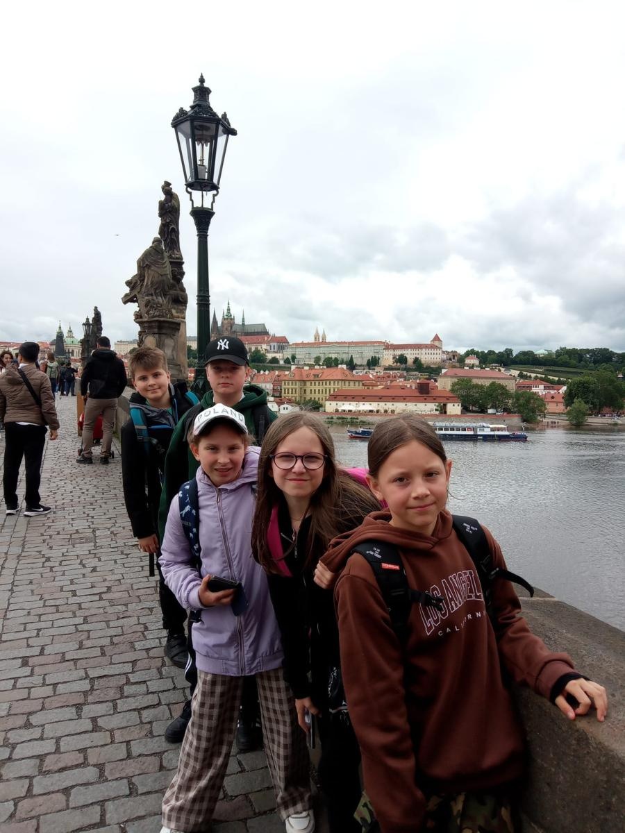 Zdjęcie w galerii na portalu naszwodzislaw.com: Uczniowie z Piętnastki w Humpolcu wiadomości z regionu