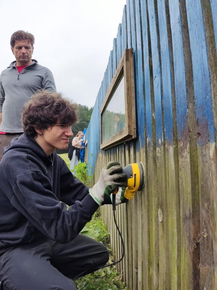 Zdjęcie w galerii na portalu naszwodzislaw.com: Studenci Architektury ponownie na warsztatach ArchitEKO w Juchowie wiadomości z regionu