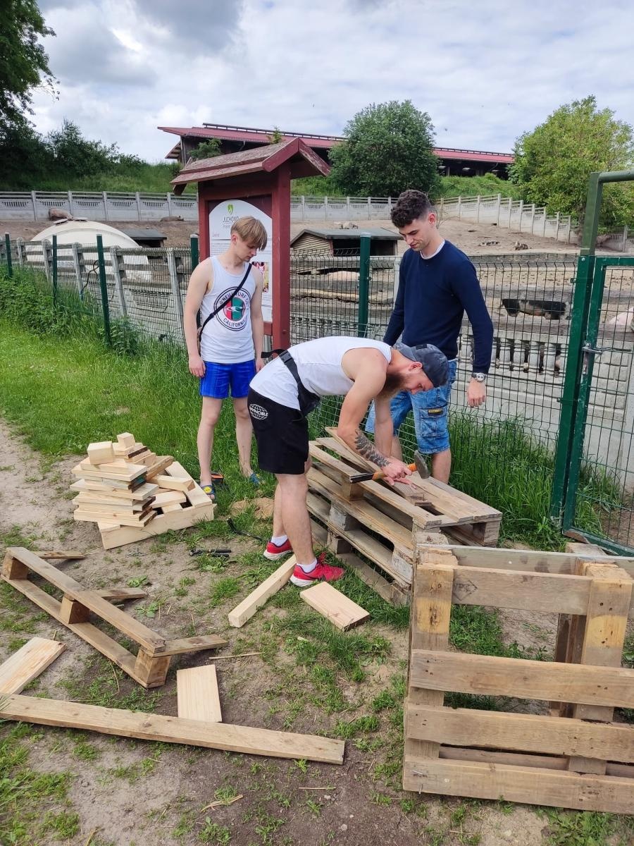 Zdjęcie w galerii na portalu naszwodzislaw.com: Studenci Architektury ponownie na warsztatach ArchitEKO w Juchowie wiadomości z regionu