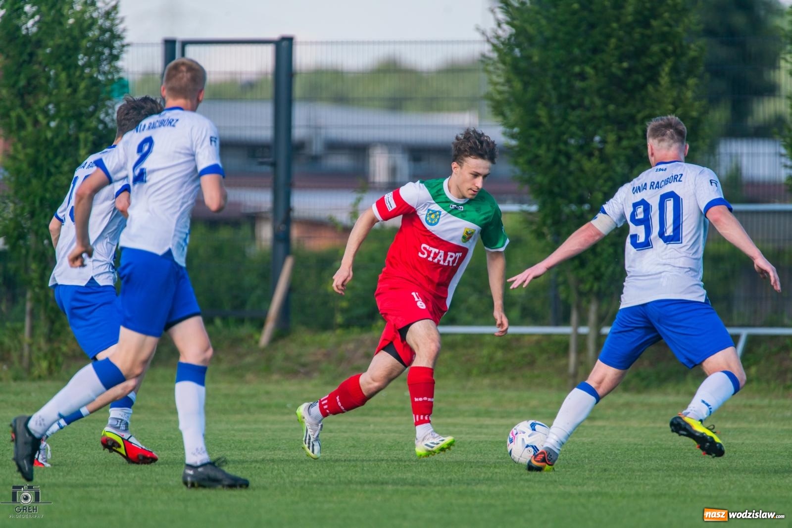Zdjęcie w galerii na portalu naszwodzislaw.com: Dziesięć do zera, Unia Racibórz żegna outsidera [FOTO] wiadomości z regionu