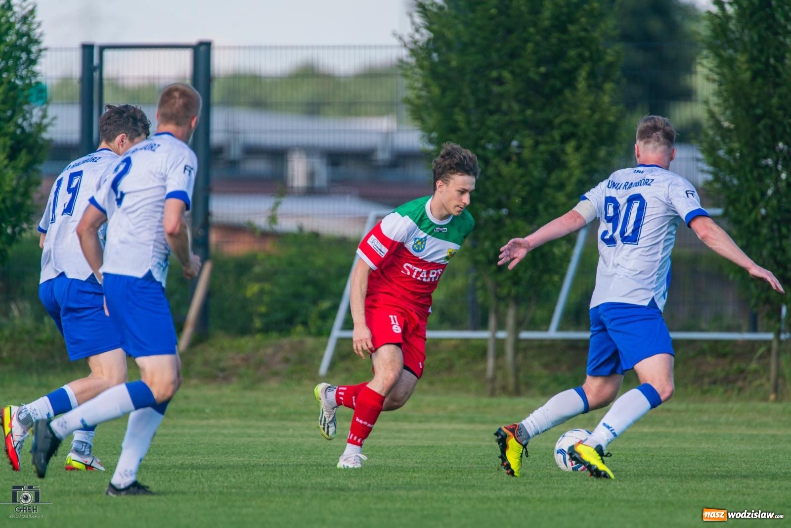 Zdjęcie w galerii na portalu naszwodzislaw.com: Dziesięć do zera, Unia Racibórz żegna outsidera [FOTO] wiadomości z regionu