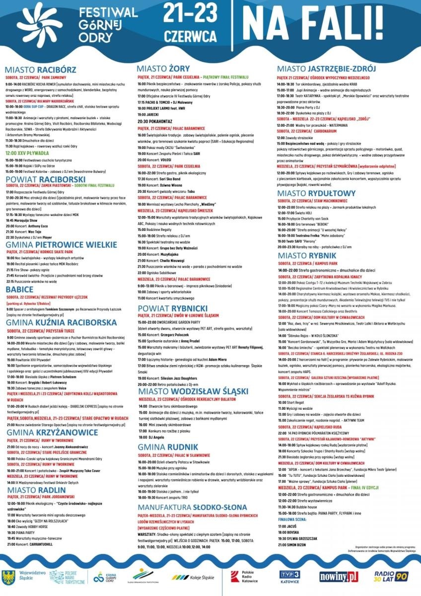 Zdjęcie w galerii na portalu naszwodzislaw.com: Festiwal Krainy Górnej Odry, czyli weekend na fali [ZAPOWIEDŹ] wiadomości z regionu