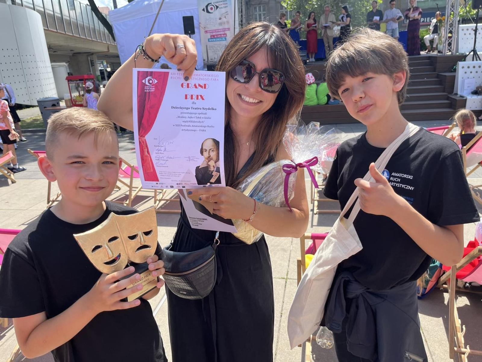 Zdjęcie w galerii na portalu naszwodzislaw.com: Wodzisławski Teatr Szydełko ponownie wyróżniony wiadomości z regionu