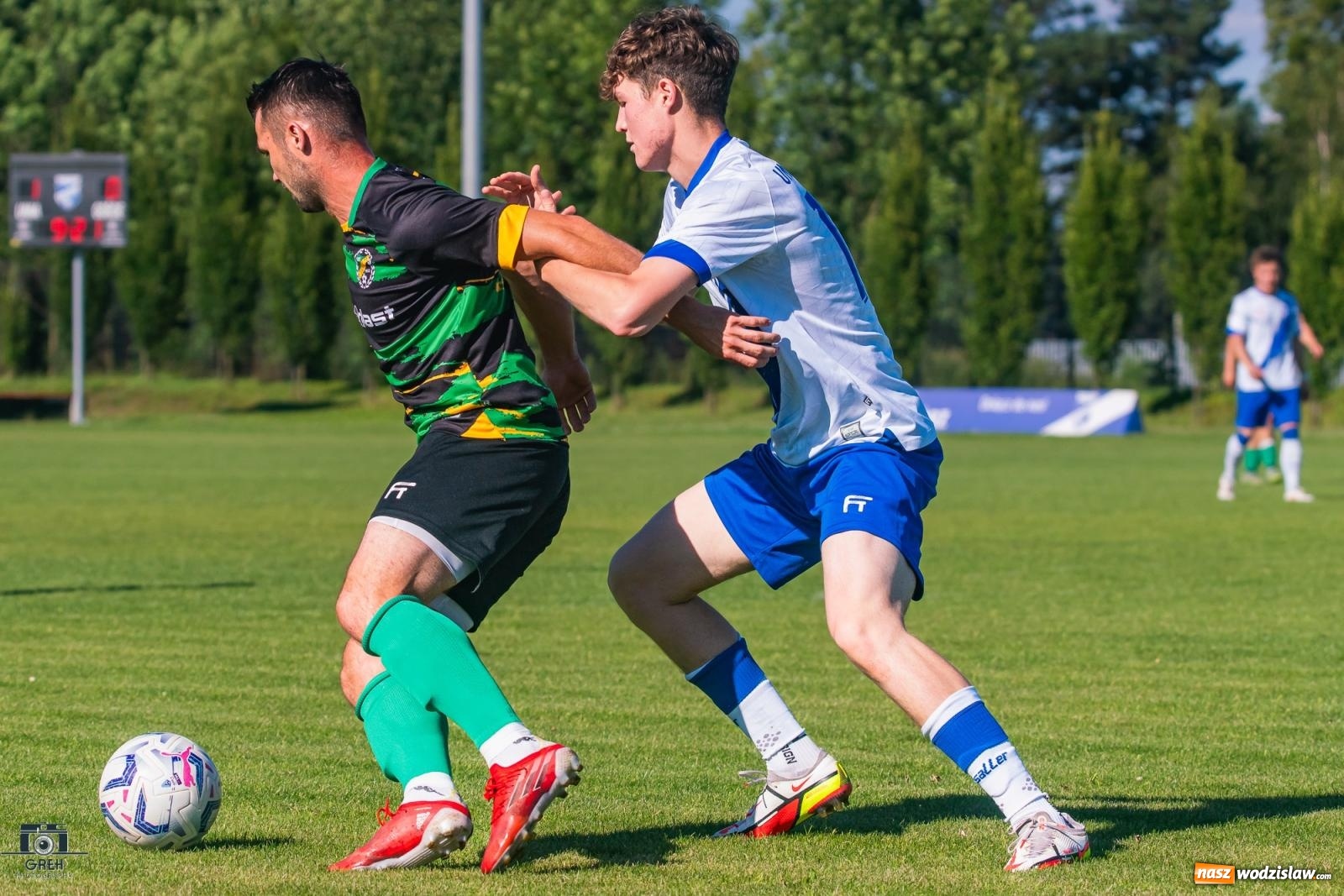 Zdjęcie w galerii na portalu naszwodzislaw.com: Unia Racibórz kontra Naprzód Syrynia. Podział punktów na zakończenie sezonu [FOTO] wiadomości z regionu