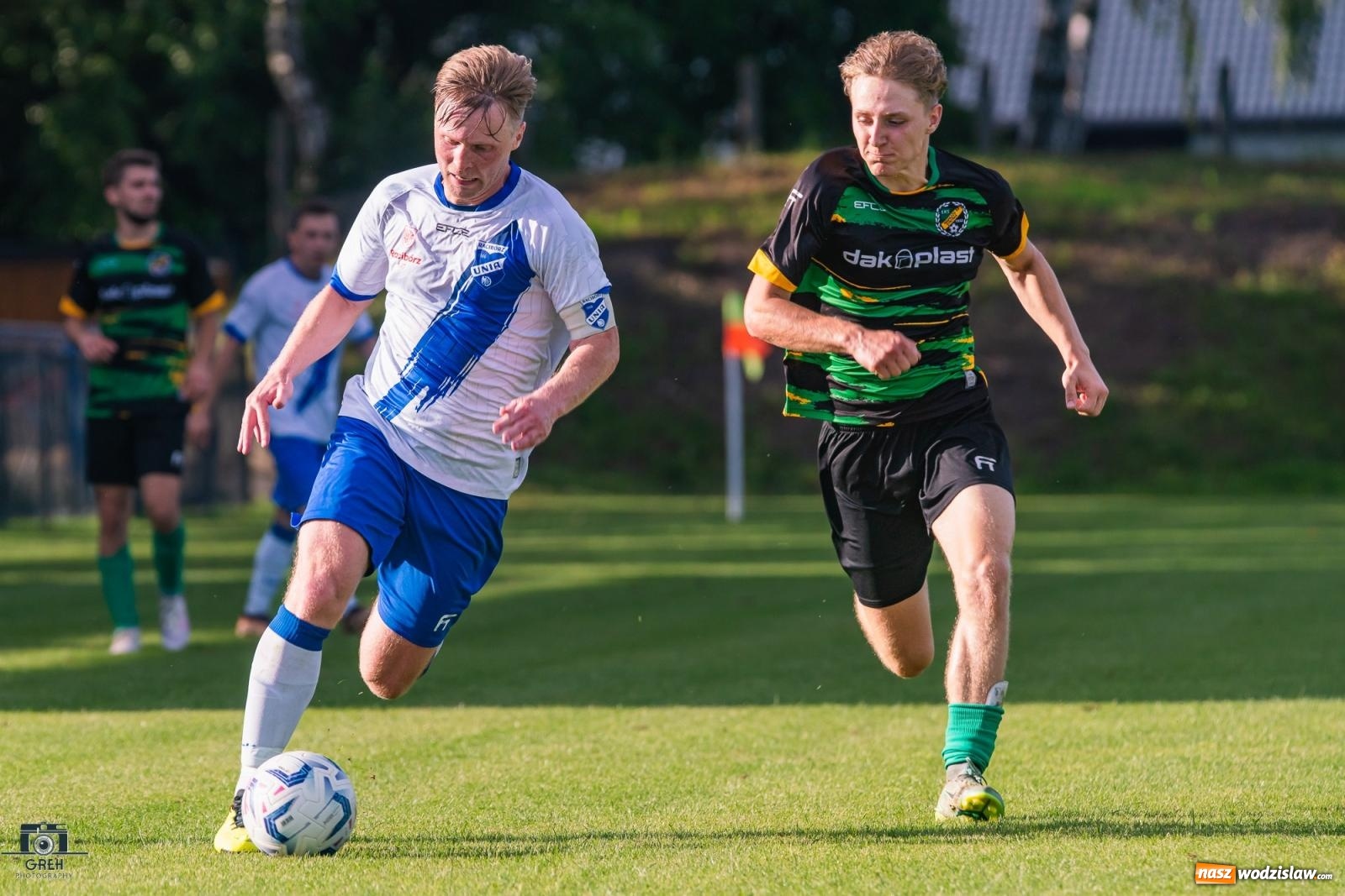 Zdjęcie w galerii na portalu naszwodzislaw.com: Unia Racibórz kontra Naprzód Syrynia. Podział punktów na zakończenie sezonu [FOTO] wiadomości z regionu