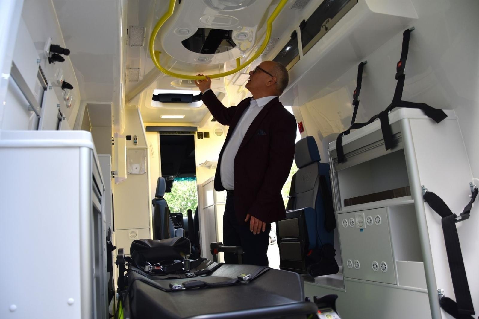 Zdjęcie w galerii na portalu naszwodzislaw.com: Pogotowie w Wodzisławiu Śląskim i Rydułtowach bogatsze o trzy ambulanse [FOTO] wiadomości z regionu