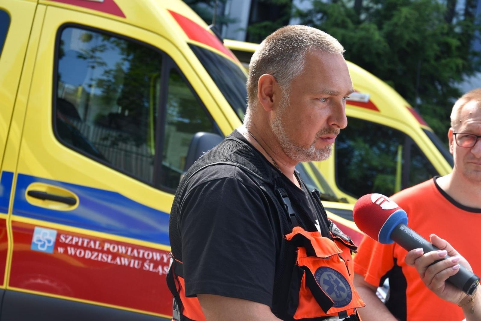 Zdjęcie w galerii na portalu naszwodzislaw.com: Pogotowie w Wodzisławiu Śląskim i Rydułtowach bogatsze o trzy ambulanse [FOTO] wiadomości z regionu