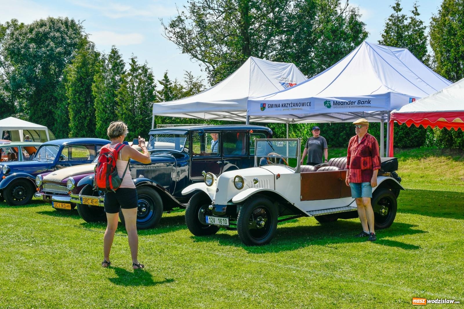 Zdjęcie w galerii na portalu naszwodzislaw.com: Stare samochody i motocykle na zlocie w Zabełkowie [FOTO i WIDEO] wiadomości z regionu