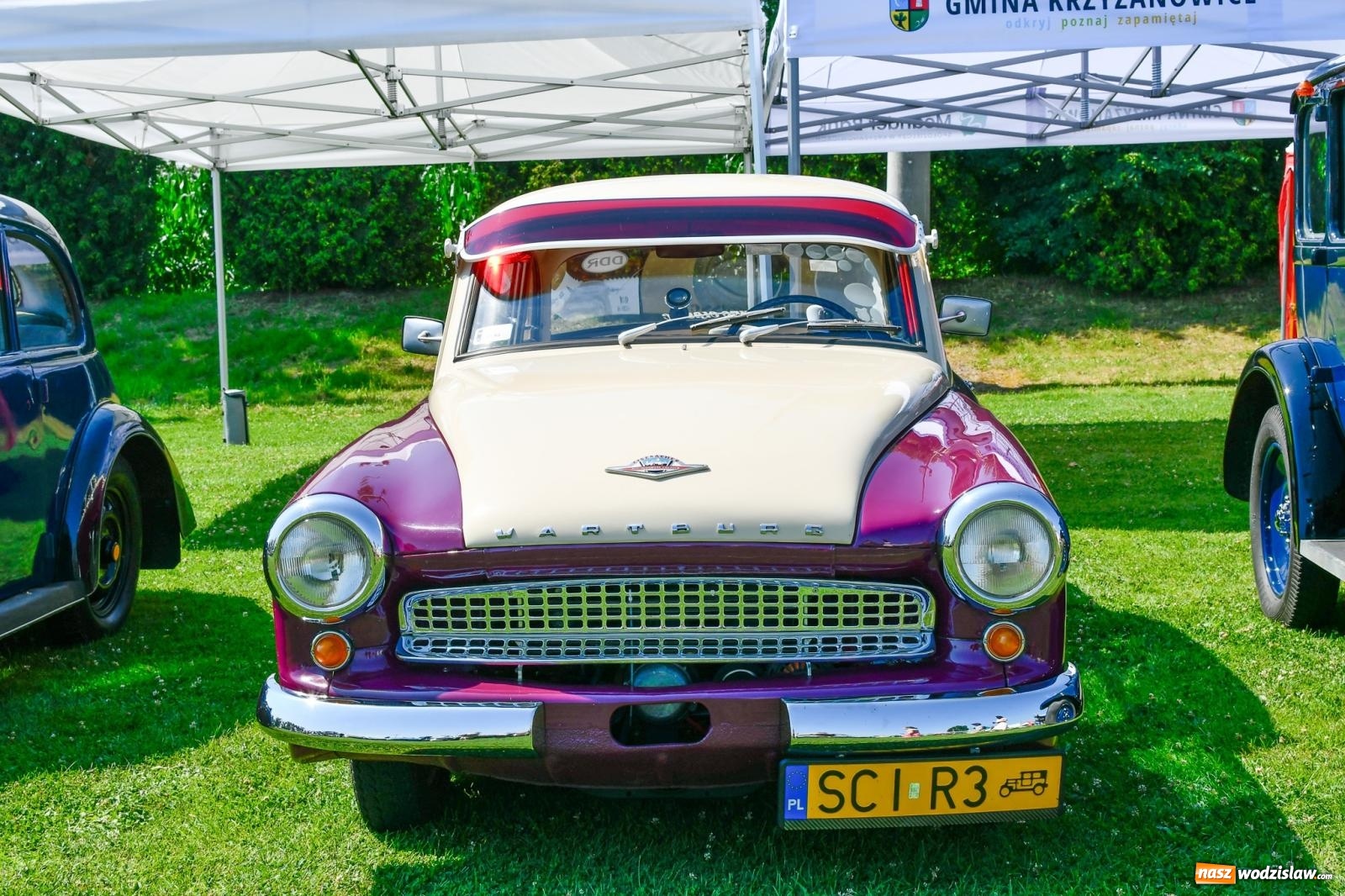 Zdjęcie w galerii na portalu naszwodzislaw.com: Stare samochody i motocykle na zlocie w Zabełkowie [FOTO i WIDEO] wiadomości z regionu