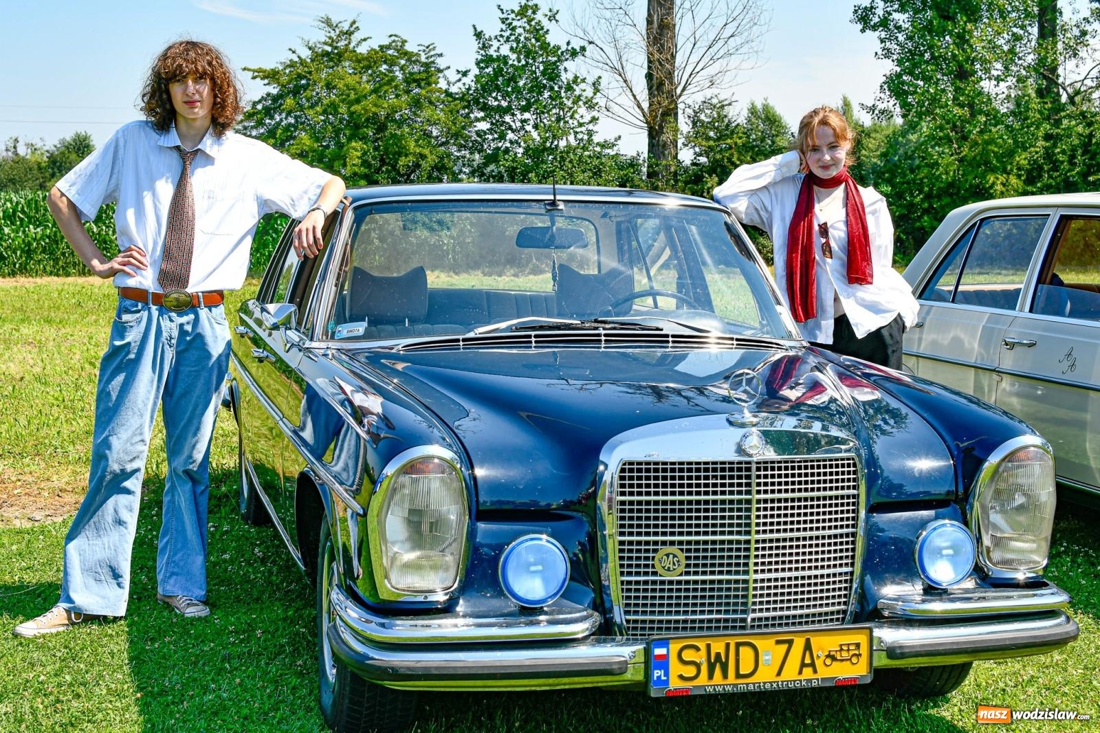 Zdjęcie w galerii na portalu naszwodzislaw.com: Stare samochody i motocykle na zlocie w Zabełkowie [FOTO i WIDEO] wiadomości z regionu