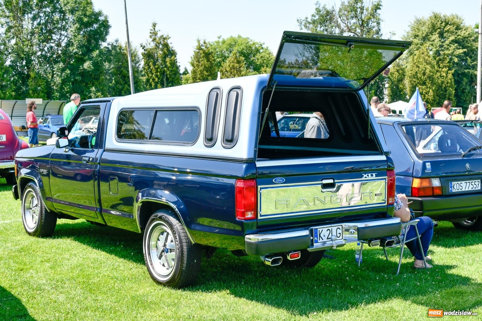 Zdjęcie w galerii na portalu naszwodzislaw.com: Stare samochody i motocykle na zlocie w Zabełkowie [FOTO i WIDEO] wiadomości z regionu