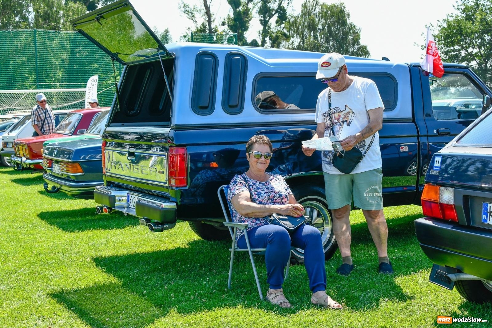 Zdjęcie w galerii na portalu naszwodzislaw.com: Stare samochody i motocykle na zlocie w Zabełkowie [FOTO i WIDEO] wiadomości z regionu