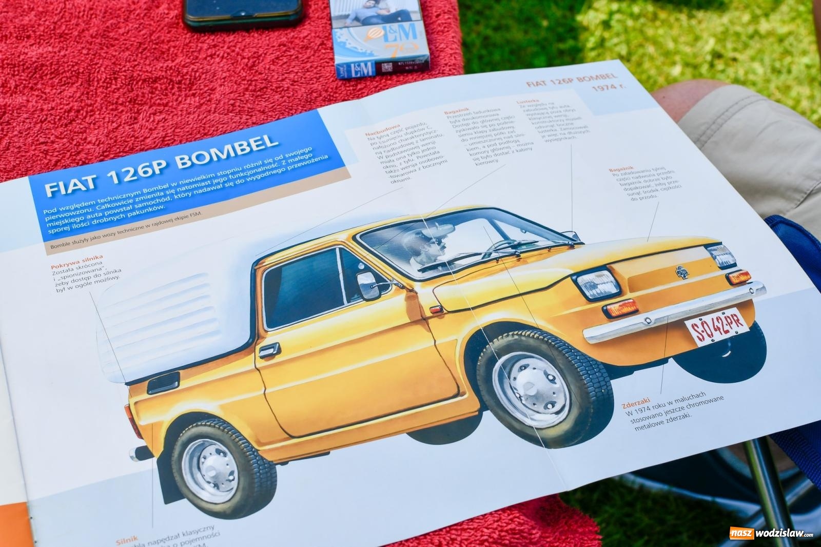 Zdjęcie w galerii na portalu naszwodzislaw.com: Stare samochody i motocykle na zlocie w Zabełkowie [FOTO i WIDEO] wiadomości z regionu