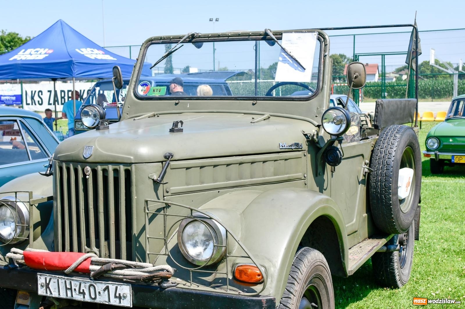 Zdjęcie w galerii na portalu naszwodzislaw.com: Stare samochody i motocykle na zlocie w Zabełkowie [FOTO i WIDEO] wiadomości z regionu