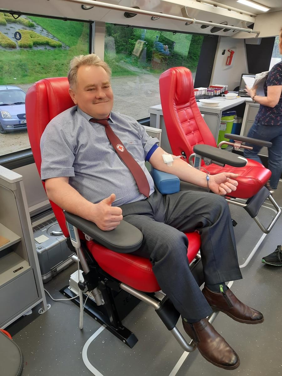 Zdjęcie w galerii na portalu naszwodzislaw.com: Oddaj krew, podziel się życiem wiadomości z regionu