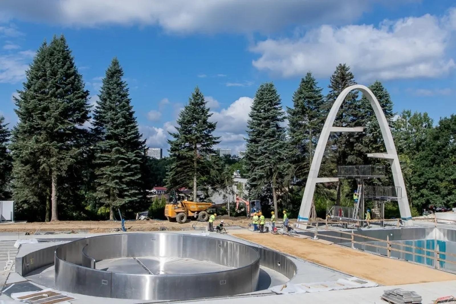 Zdjęcie w galerii na portalu naszwodzislaw.com: Zjeżdżalnia na blisko 200 m. Nowa Fala rośnie w oczach wiadomości z regionu