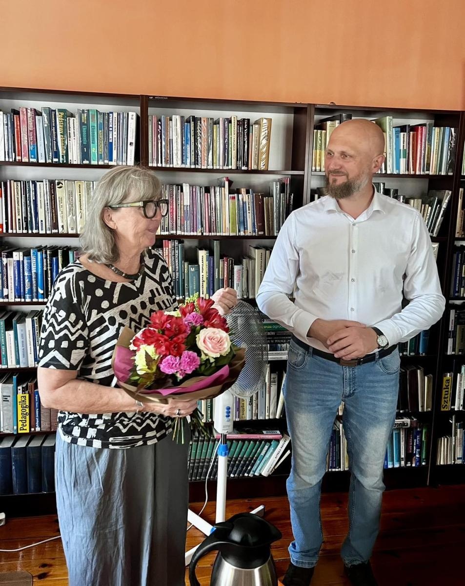 Zdjęcie w galerii na portalu naszwodzislaw.com: Bratanica noblisty odwiedziła Radlin wiadomości z regionu