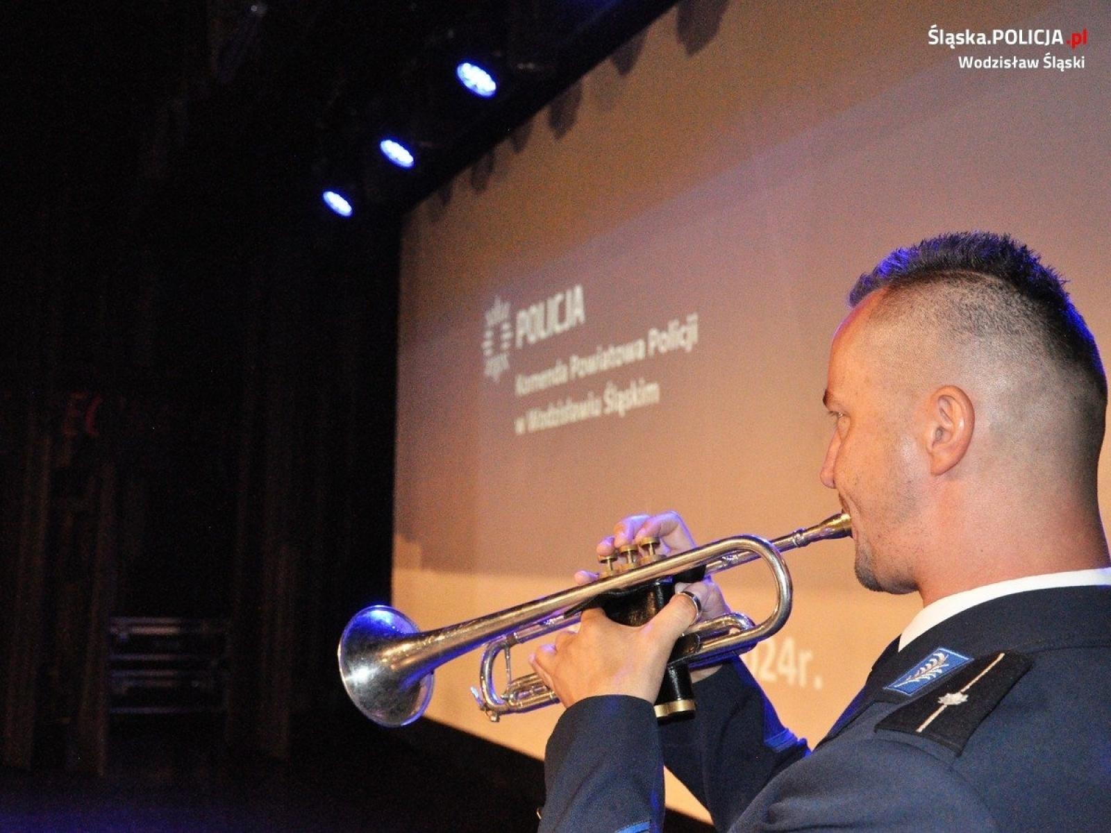 Zdjęcie w galerii na portalu naszwodzislaw.com: Obchody Święta Policji wodzisławskiego garnizonu  wiadomości z regionu