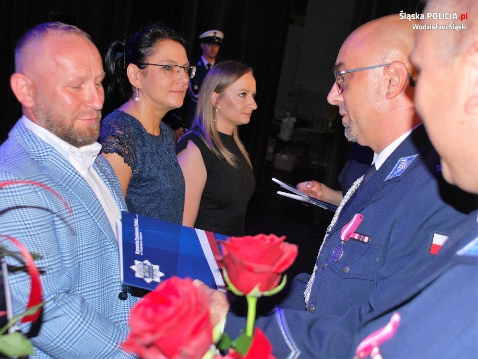 Zdjęcie w galerii na portalu naszwodzislaw.com: Obchody Święta Policji wodzisławskiego garnizonu  wiadomości z regionu