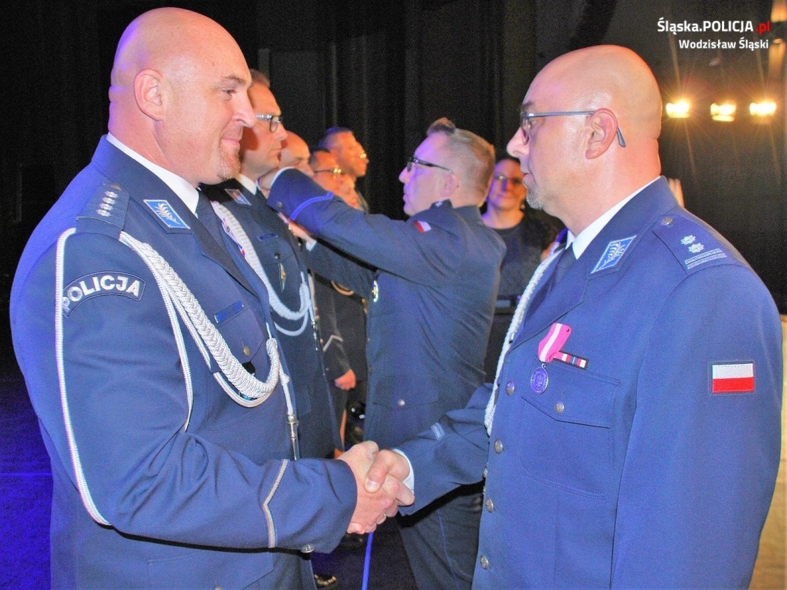 Zdjęcie w galerii na portalu naszwodzislaw.com: Obchody Święta Policji wodzisławskiego garnizonu  wiadomości z regionu