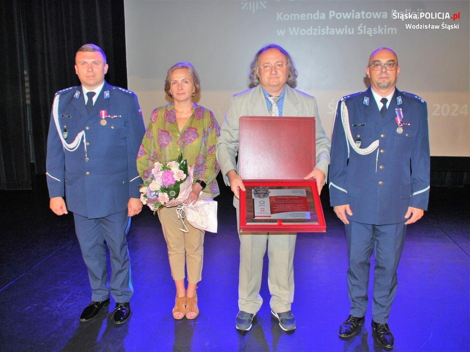 Zdjęcie w galerii na portalu naszwodzislaw.com: Obchody Święta Policji wodzisławskiego garnizonu  wiadomości z regionu