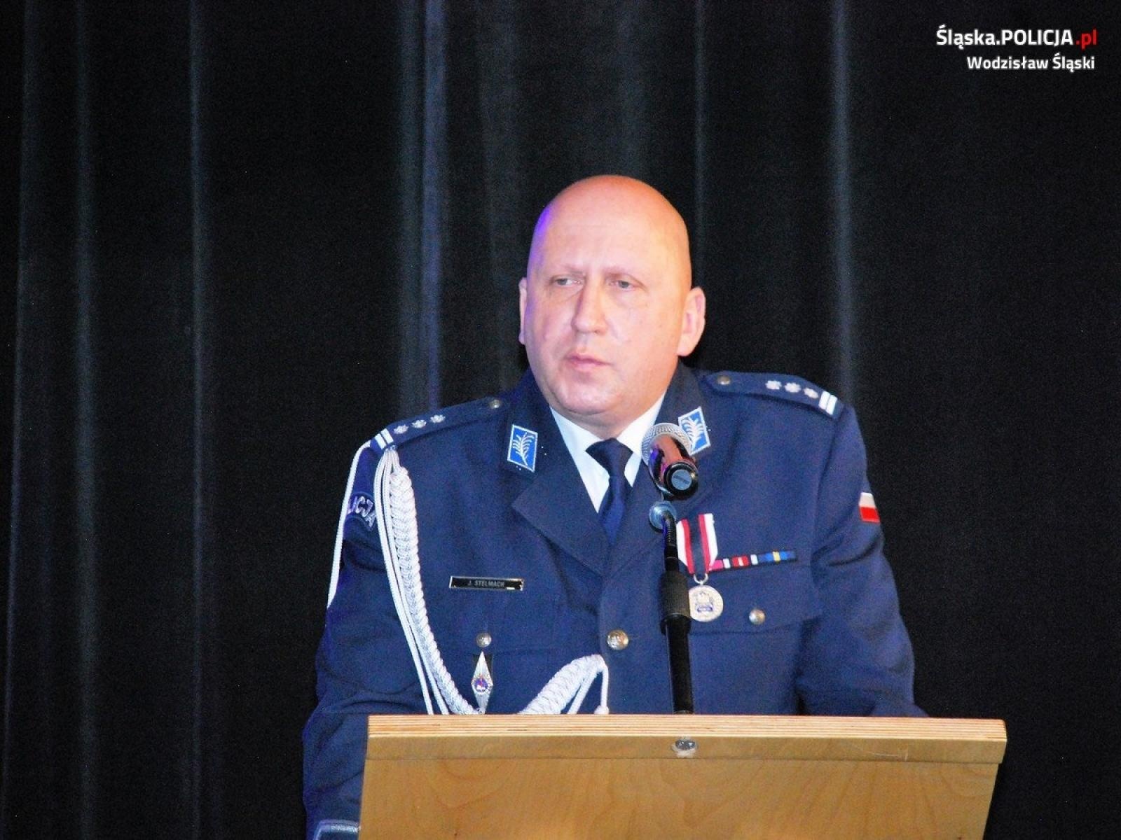 Zdjęcie w galerii na portalu naszwodzislaw.com: Obchody Święta Policji wodzisławskiego garnizonu  wiadomości z regionu