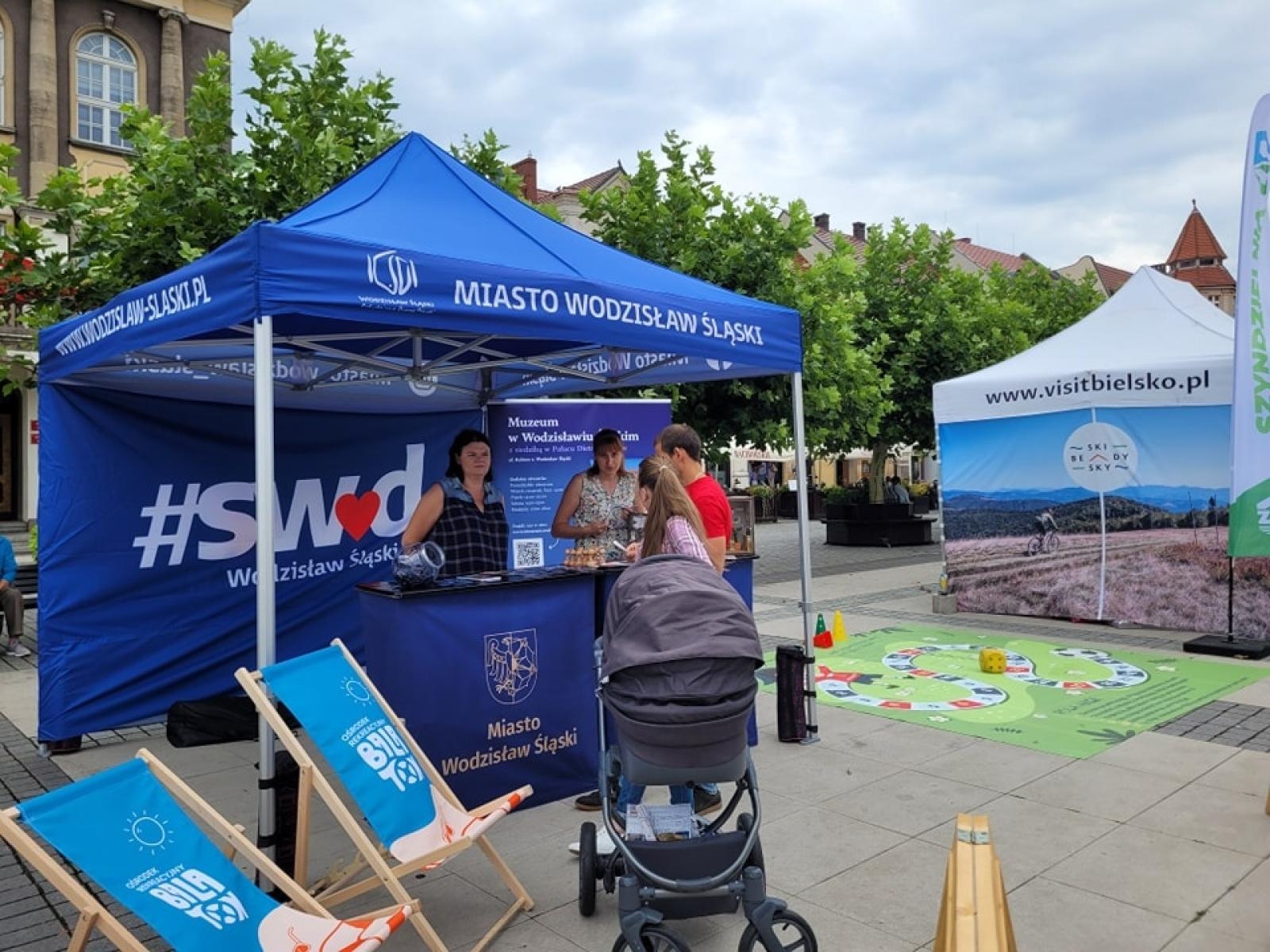 Zdjęcie w galerii na portalu naszwodzislaw.com: Wodzisław Śląski na Plenerowych Targach Turystycznych w Pszczynie wiadomości z regionu