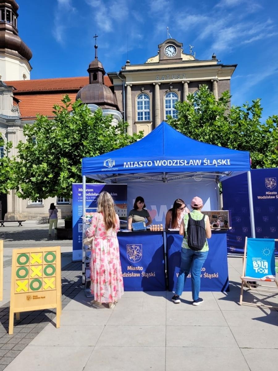 Zdjęcie w galerii na portalu naszwodzislaw.com: Wodzisław Śląski na Plenerowych Targach Turystycznych w Pszczynie wiadomości z regionu