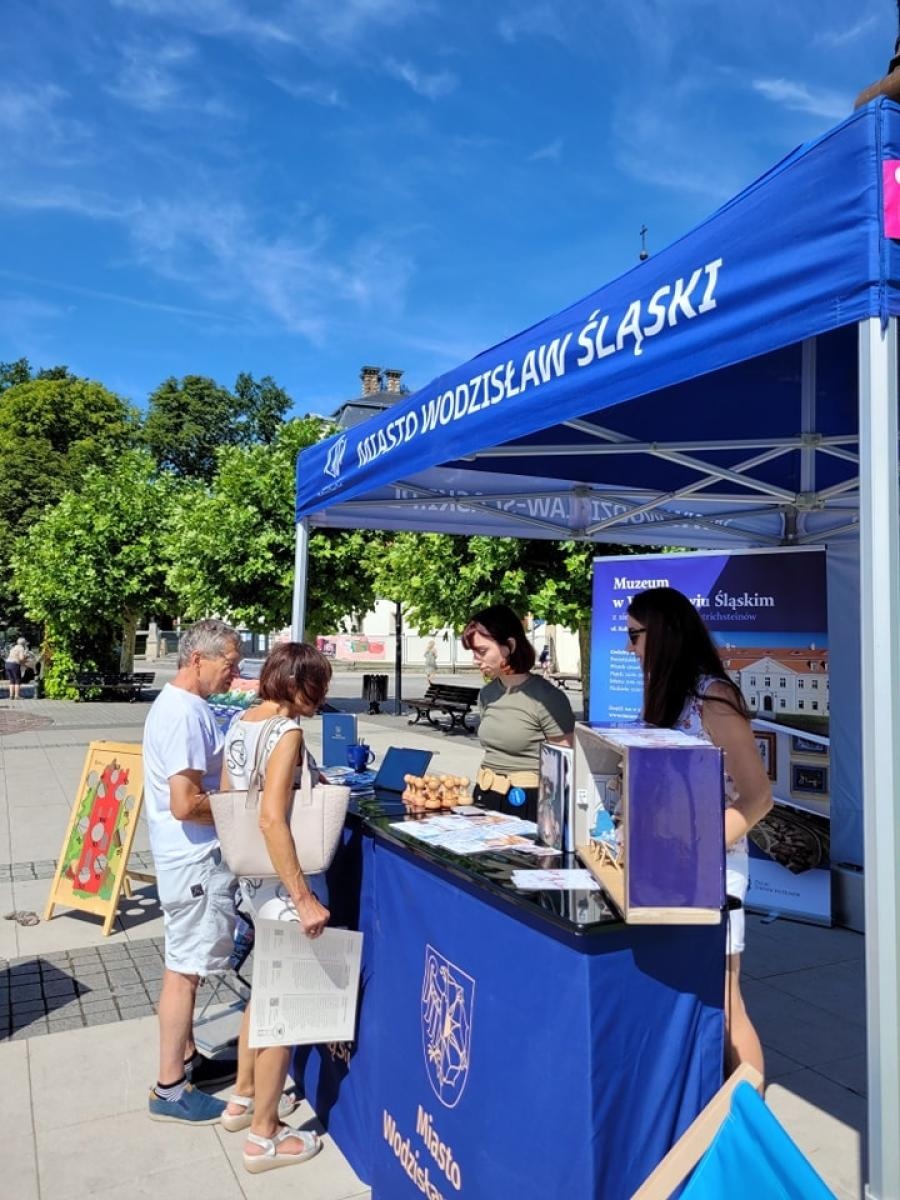 Zdjęcie w galerii na portalu naszwodzislaw.com: Wodzisław Śląski na Plenerowych Targach Turystycznych w Pszczynie wiadomości z regionu