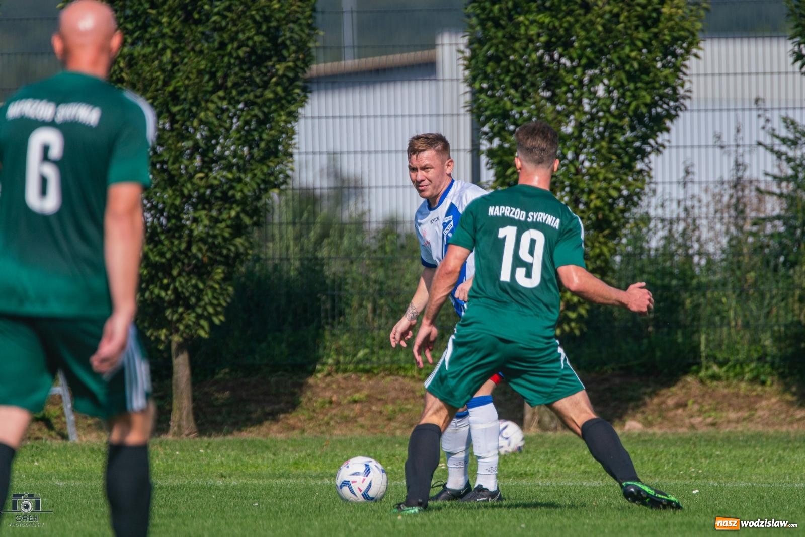 Zdjęcie w galerii na portalu naszwodzislaw.com: Klasa okręgowa. Wychowanek Unii dał zwycięstwo Syryni [FOTO] wiadomości z regionu