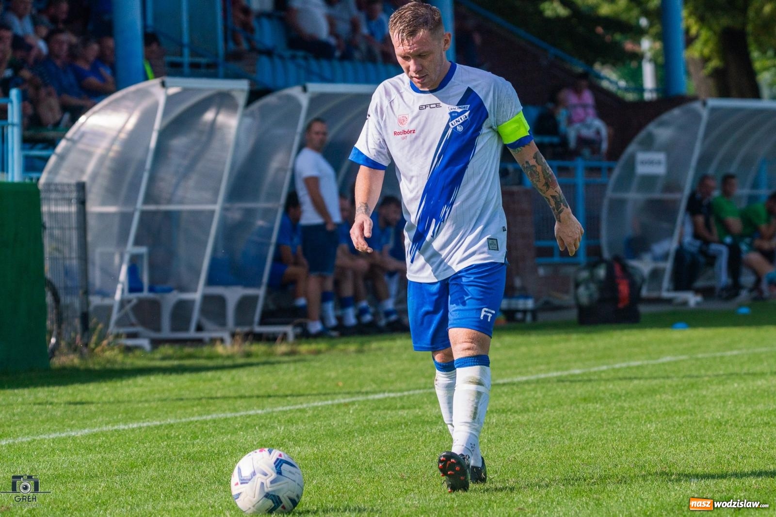 Zdjęcie w galerii na portalu naszwodzislaw.com: Klasa okręgowa. Wychowanek Unii dał zwycięstwo Syryni [FOTO] wiadomości z regionu