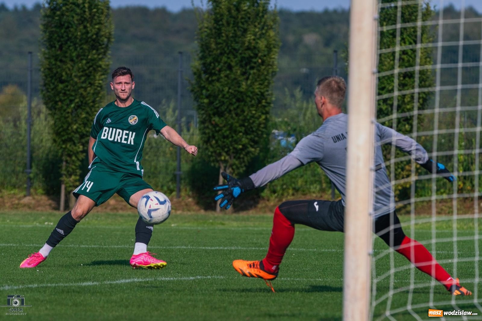Zdjęcie w galerii na portalu naszwodzislaw.com: Klasa okręgowa. Wychowanek Unii dał zwycięstwo Syryni [FOTO] wiadomości z regionu