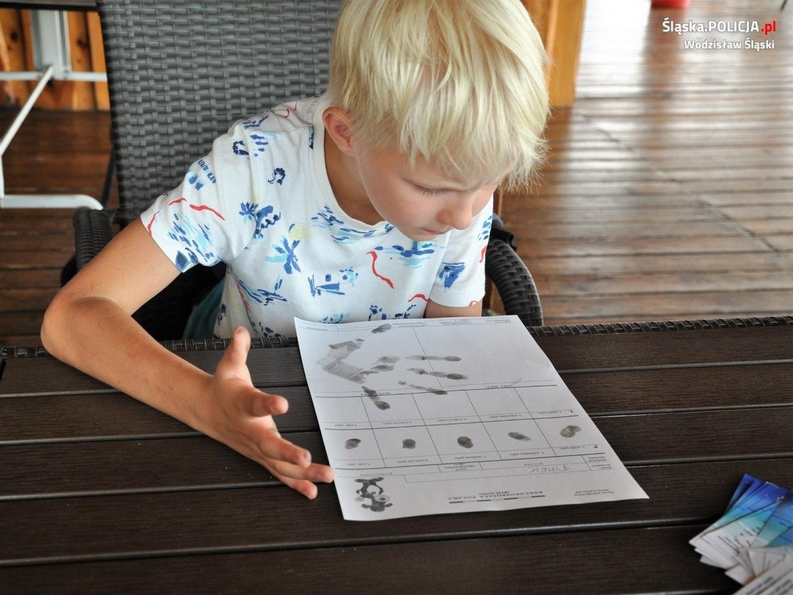 Zdjęcie w galerii na portalu naszwodzislaw.com: Policyjne rady podczas półkolonii wiadomości z regionu