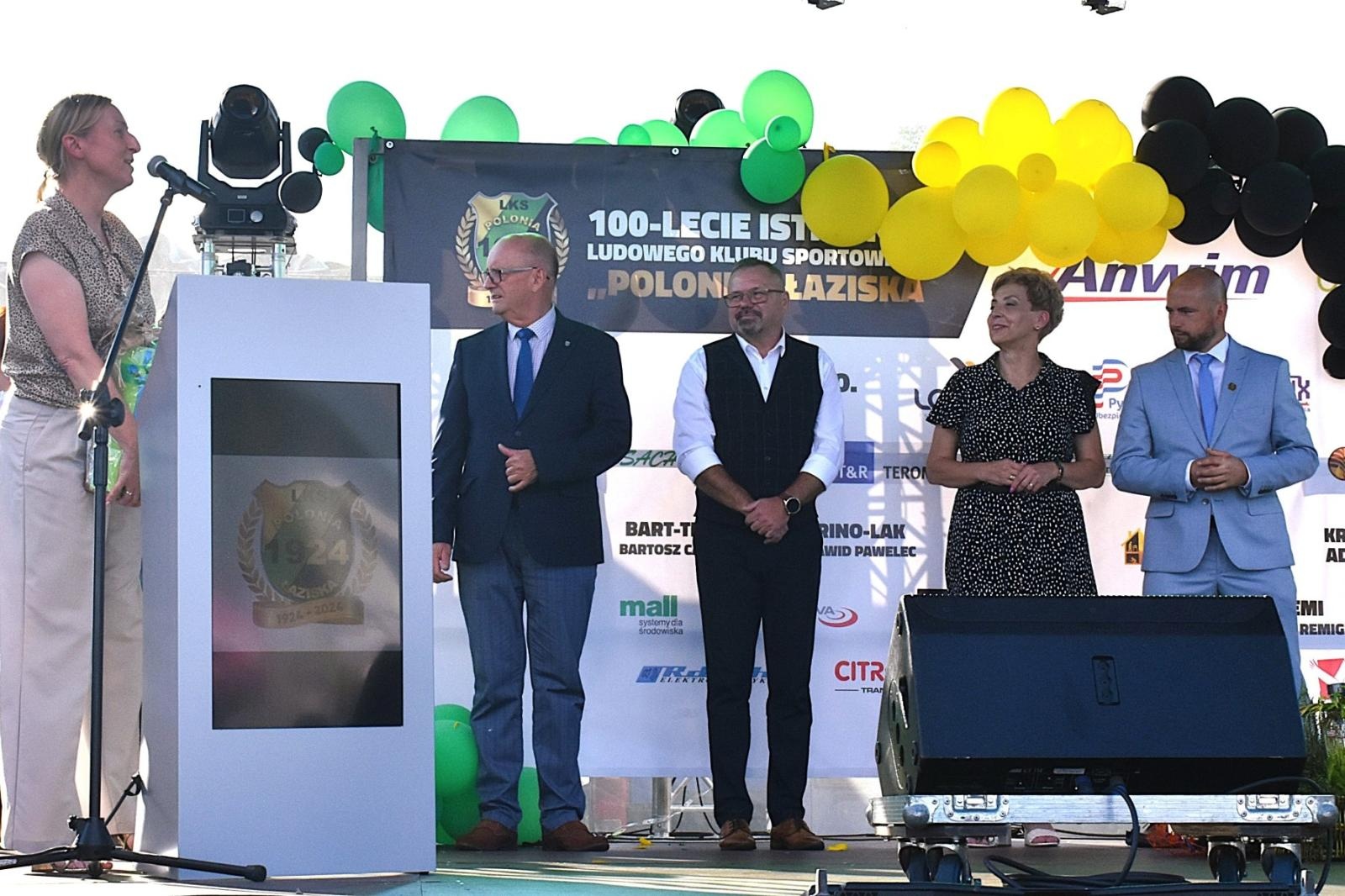 Zdjęcie w galerii na portalu naszwodzislaw.com: Polonia Łaziska hucznie świętowała setne urodziny [FOTO] wiadomości z regionu