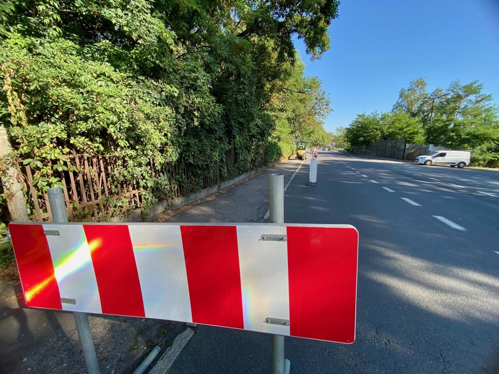 Zdjęcie w galerii na portalu naszwodzislaw.com: Remont chodnika na Skwary wiadomości z regionu