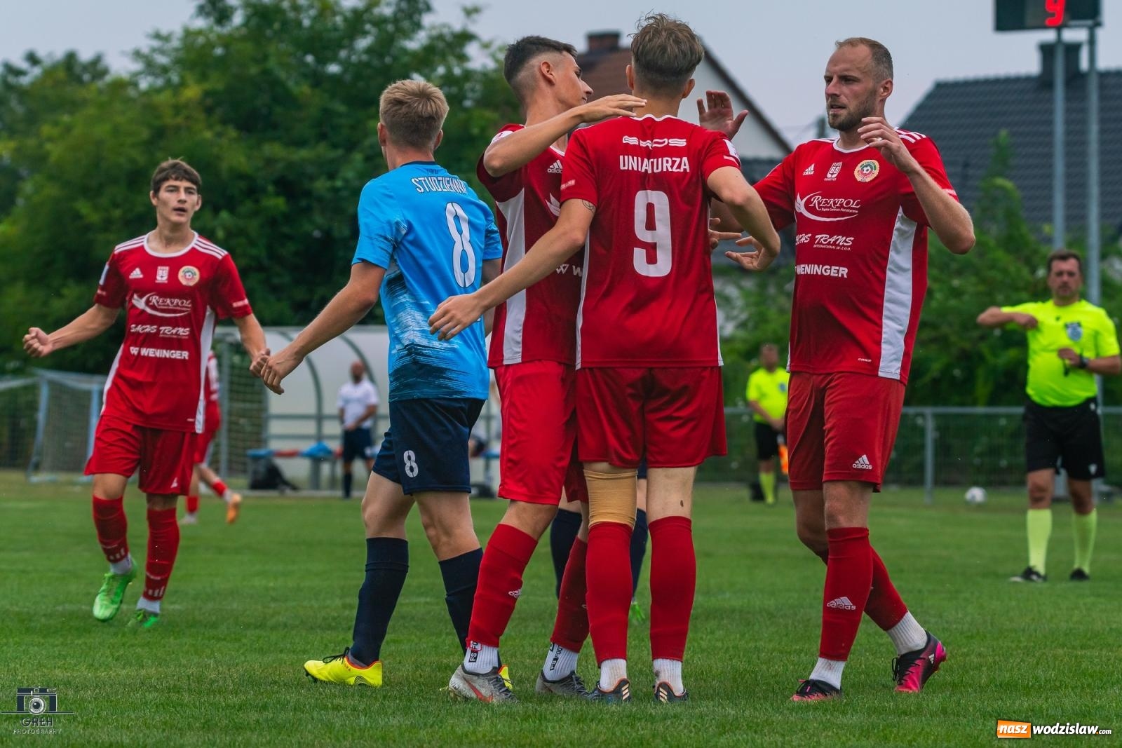 Zdjęcie w galerii na portalu naszwodzislaw.com: Puchar Polski. Do przerwy 0:0 a potem pogrom [FOTO] wiadomości z regionu
