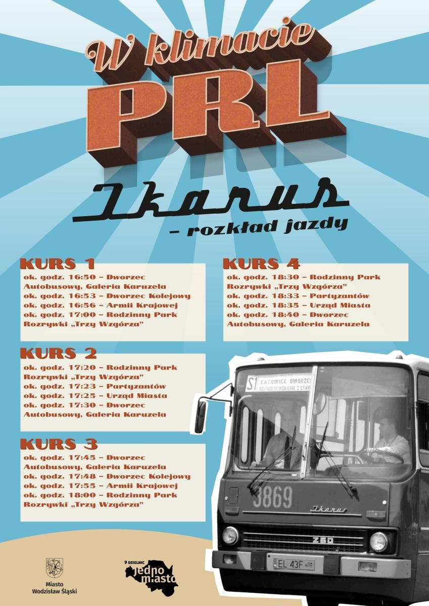 Zdjęcie w galerii na portalu naszwodzislaw.com: W klimacie PRL. Sprawdź rozkład jazdy Ikarusa wiadomości z regionu