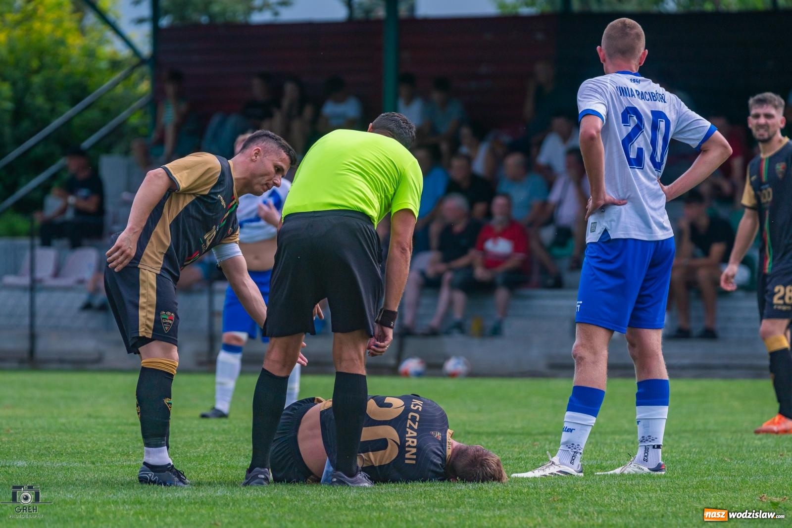 Zdjęcie w galerii na portalu naszwodzislaw.com: Wawrzyczny show w Gorzycach. Unia znów bez punktów [FOTO] wiadomości z regionu