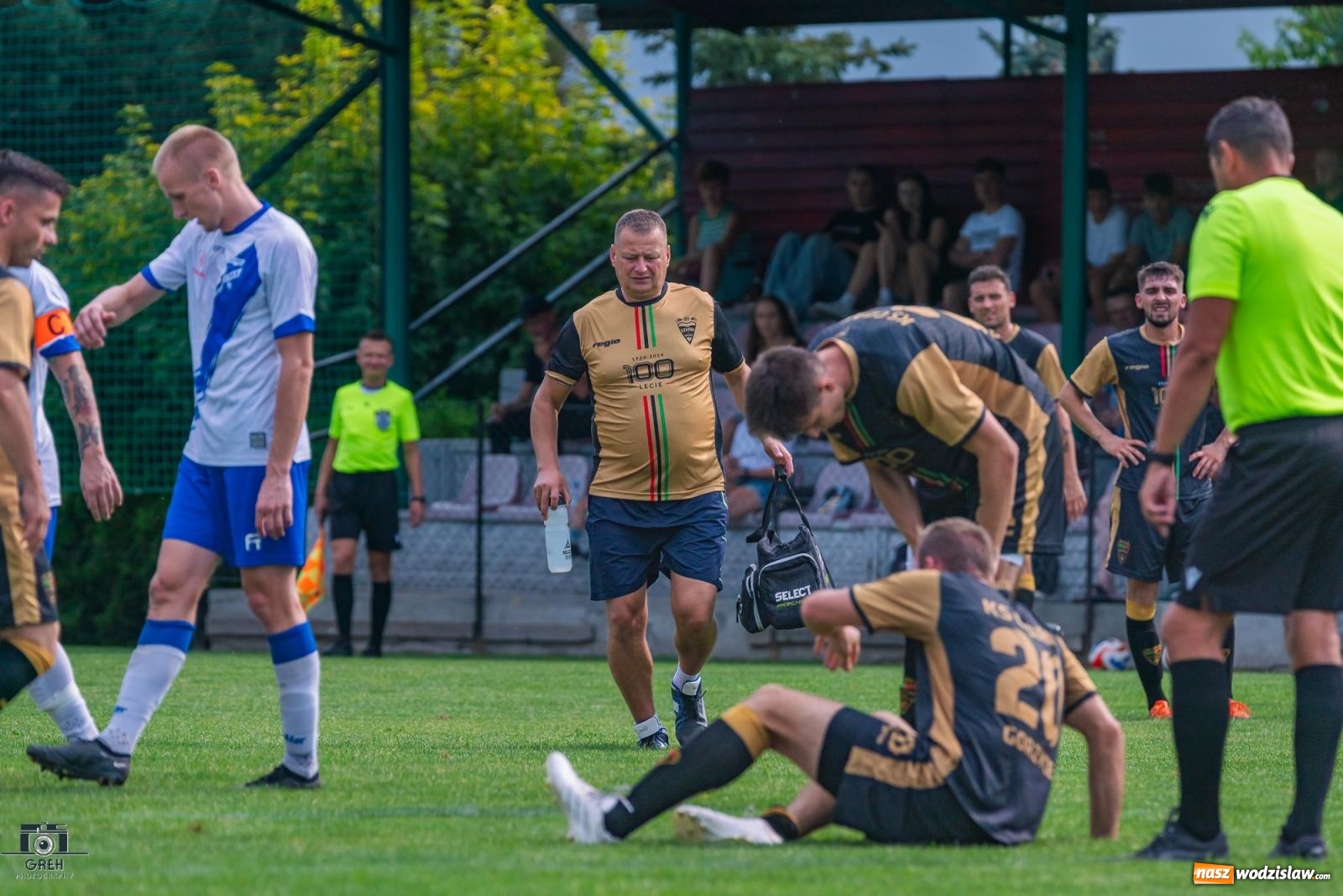 Zdjęcie w galerii na portalu naszwodzislaw.com: Wawrzyczny show w Gorzycach. Unia znów bez punktów [FOTO] wiadomości z regionu