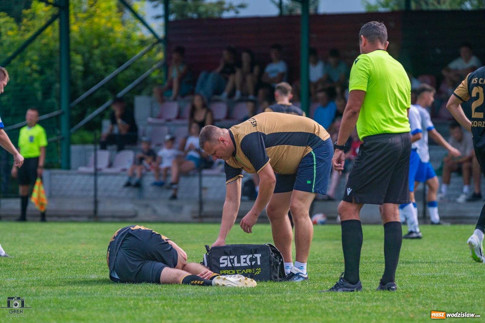 Zdjęcie w galerii na portalu naszwodzislaw.com: Wawrzyczny show w Gorzycach. Unia znów bez punktów [FOTO] wiadomości z regionu