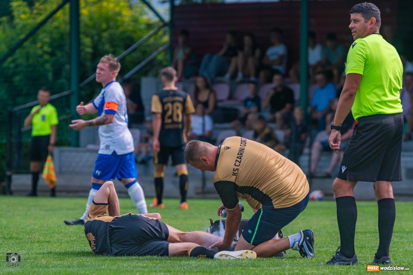 Zdjęcie w galerii na portalu naszwodzislaw.com: Wawrzyczny show w Gorzycach. Unia znów bez punktów [FOTO] wiadomości z regionu