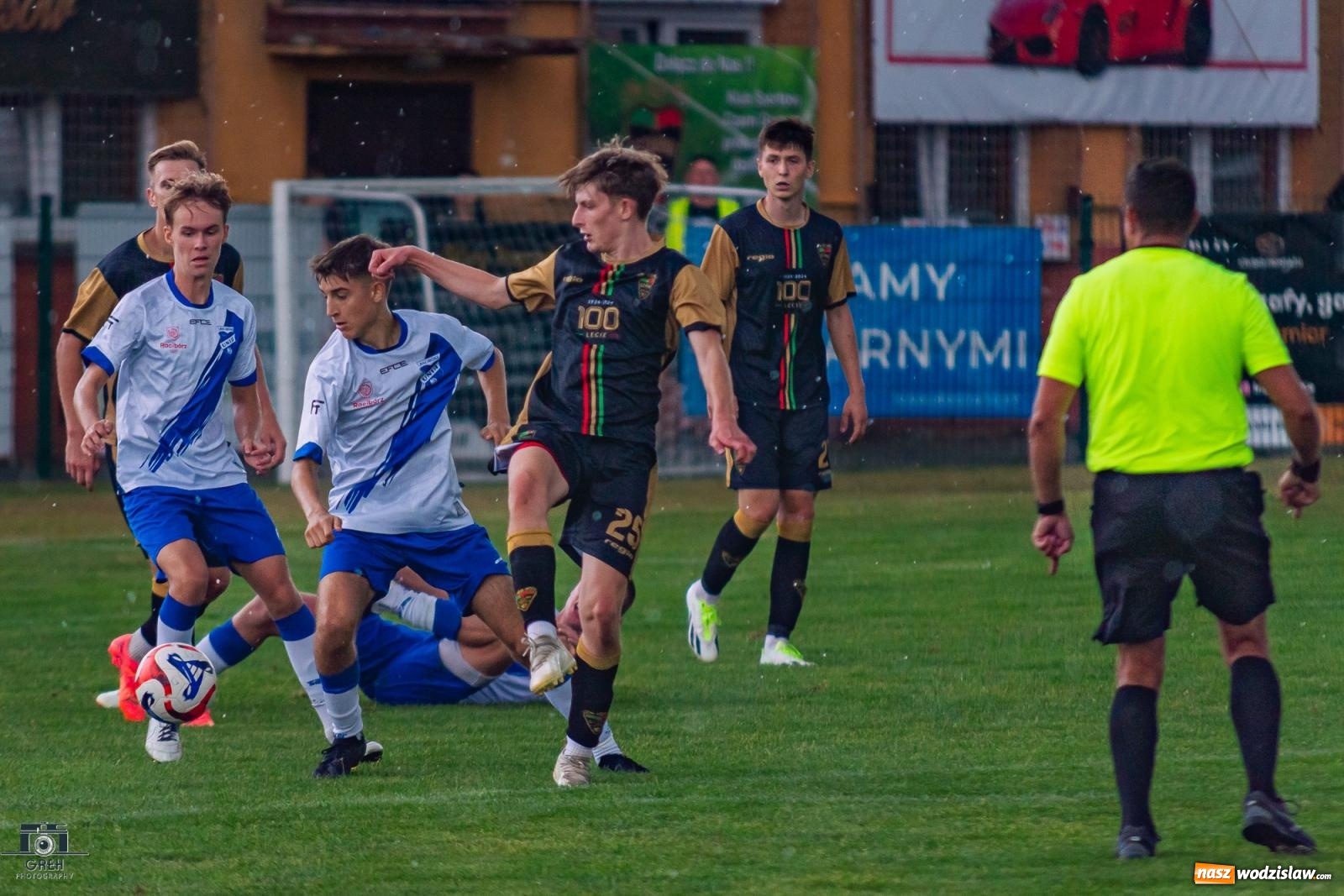 Zdjęcie w galerii na portalu naszwodzislaw.com: Wawrzyczny show w Gorzycach. Unia znów bez punktów [FOTO] wiadomości z regionu